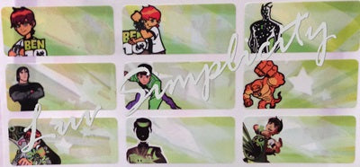 Personalised Name sticker M size