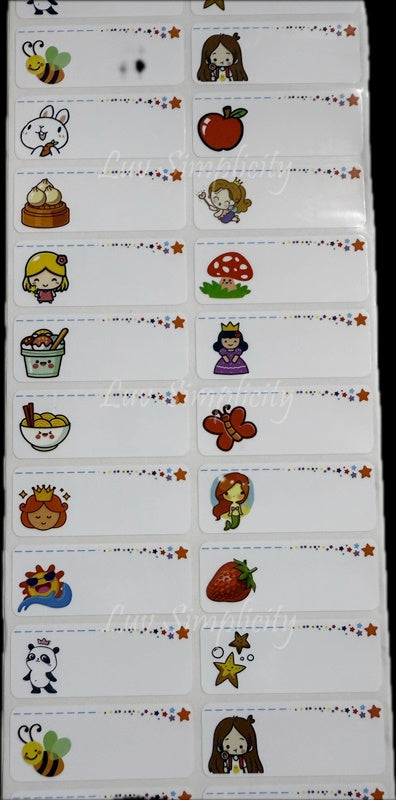 Personalised Name sticker L size