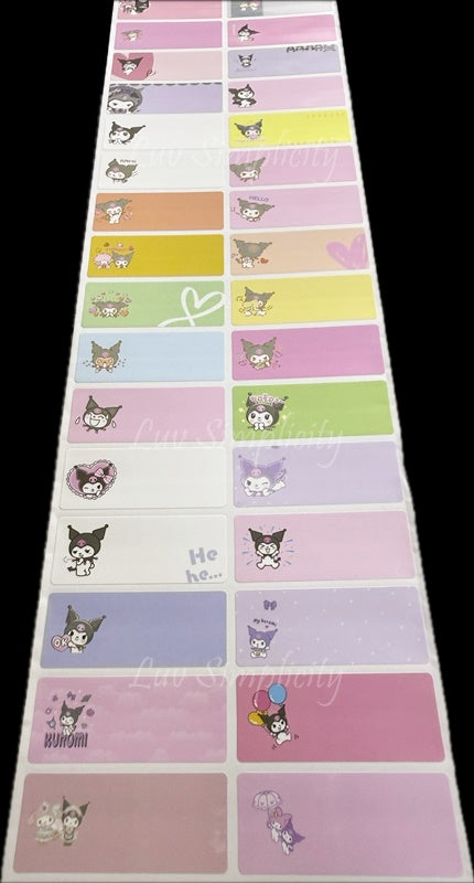 Personalised Name sticker L size