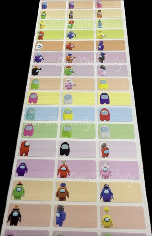 Personalised Name sticker M size