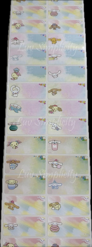 Personalised Name sticker L size
