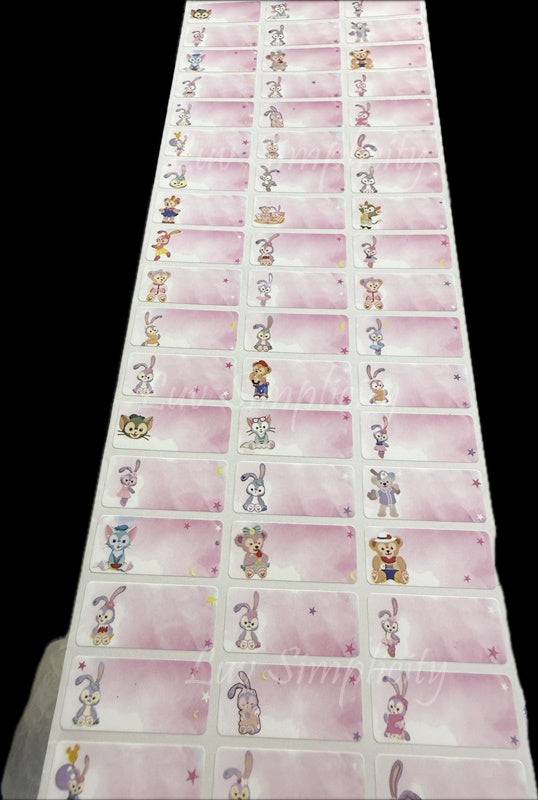 Personalised Name sticker M size